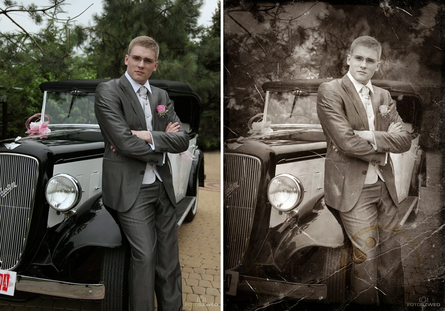 obróbka zdjęć w sytlu retro